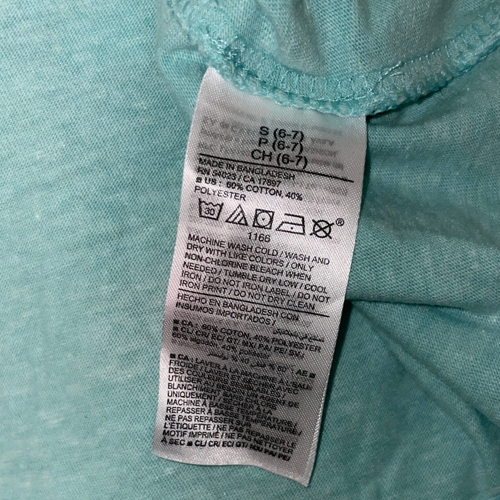 Old Navy Kids Teal Green Tank Top with Popsicle Graphic - Picture 6 of 6